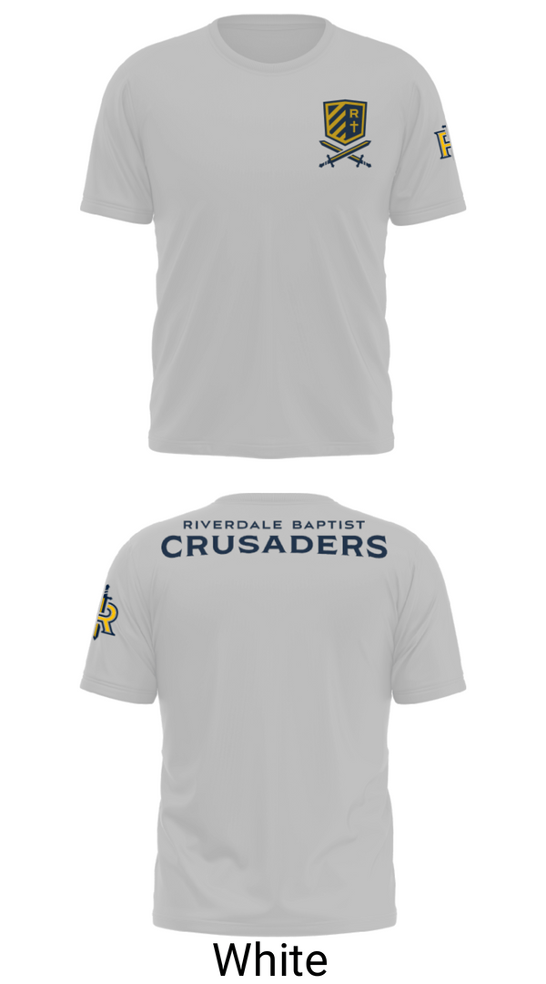 Old School Cotton Feel Shirt, Riverdale Women's Basketball, Women's Basketball, Teamtime, Team time, sublimation, custom sports apparel, team uniforms, spirit wear, spiritwear, sports uniforms, custom shirts, team store, custom team store, fundraiser sports, apparel fundraiser