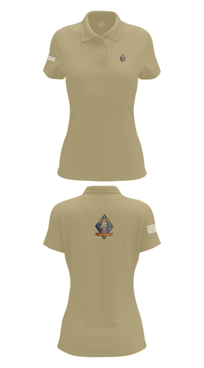 1st Recon 56850190 Women's Short Sleeve Performance Polo  - 95
