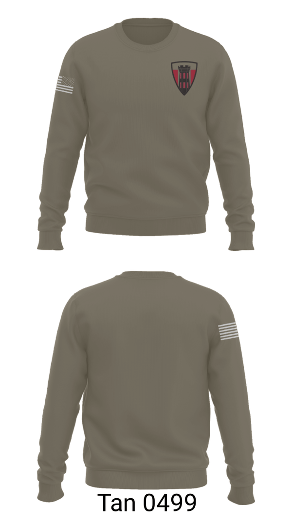 Crew Neck Sweatshirt, 111th ACP, National Guard, Teamtime, Team time, sublimation, custom sports apparel, team uniforms, spirit wear, spiritwear, sports uniforms, custom shirts, team store, custom team store, fundraiser sports, apparel fundraiser