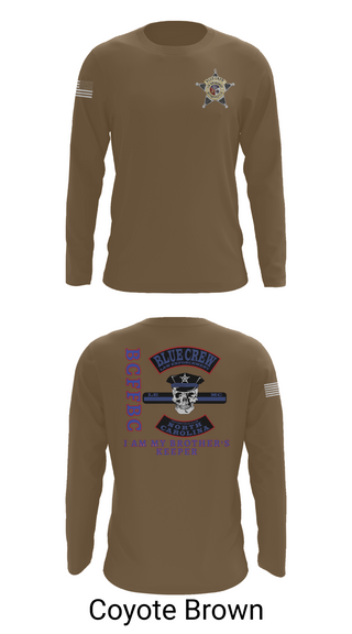 Long Sleeve Performance Shirt, Bluecrew law enforcement motorcycle club, , Teamtime, Team time, sublimation, custom sports apparel, team uniforms, spirit wear, spiritwear, sports uniforms, custom shirts, team store, custom team store, fundraiser sports, apparel fundraiser