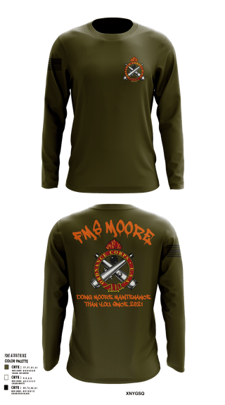 Long Sleeve Performance Shirt, FMS Moore, Army, Teamtime, Team time, sublimation, custom sports apparel, team uniforms, spirit wear, spiritwear, sports uniforms, custom shirts, team store, custom team store, fundraiser sports, apparel fundraiser
