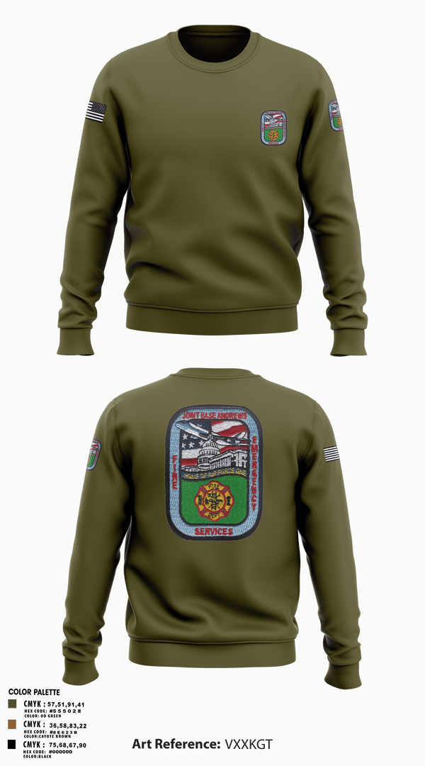 Crew Neck Sweatshirt, 316 ces, Air Force, Teamtime, Team time, sublimation, custom sports apparel, team uniforms, spirit wear, spiritwear, sports uniforms, custom shirts, team store, custom team store, fundraiser sports, apparel fundraiser
