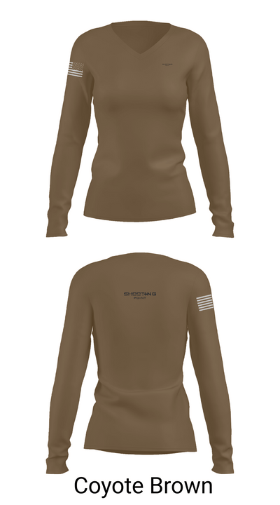 Shootingpoint 25717495 Women's Long Sleeve V-neck Shirt -1 17