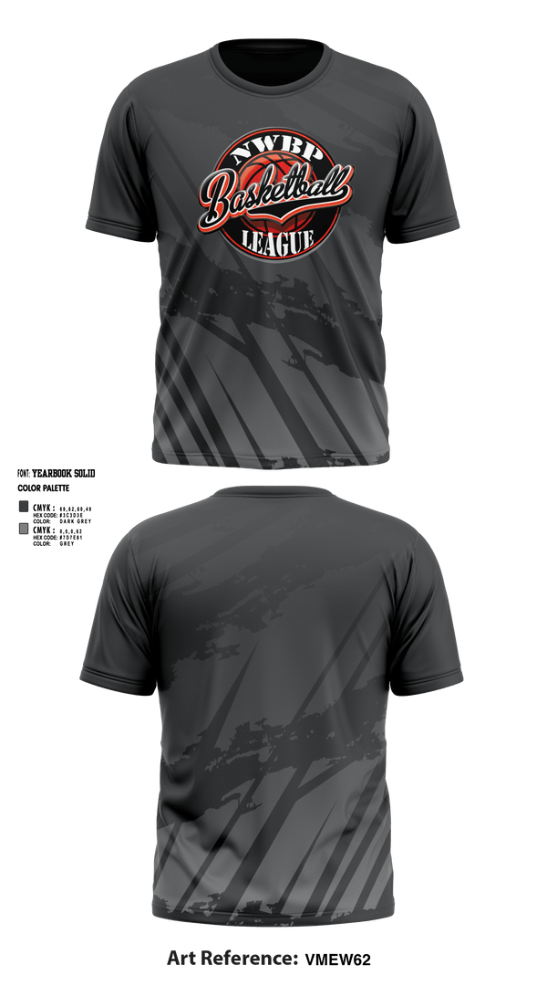 Old School Cotton Feel Shirt, North West Bergen Passaic Basketball League, Men's Basketball, Teamtime, Team time, sublimation, custom sports apparel, team uniforms, spirit wear, spiritwear, sports uniforms, custom shirts, team store, custom team store, fundraiser sports, apparel fundraiser