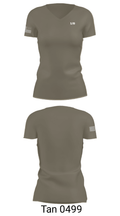 1/8 74512823 Women's Short Sleeve V-neck Shirt - 68