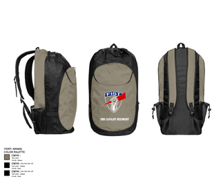 Gear Bag, 2nd cavalry regiment, Army, Teamtime, Team time, sublimation, custom sports apparel, team uniforms, spirit wear, spiritwear, sports uniforms, custom shirts, team store, custom team store, fundraiser sports, apparel fundraiser