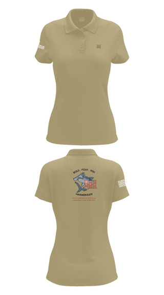 Women's Short Sleeve Performance Polo, 465 EVCC, Army, Teamtime, Team time, sublimation, custom sports apparel, team uniforms, spirit wear, spiritwear, sports uniforms, custom shirts, team store, custom team store, fundraiser sports, apparel fundraiser