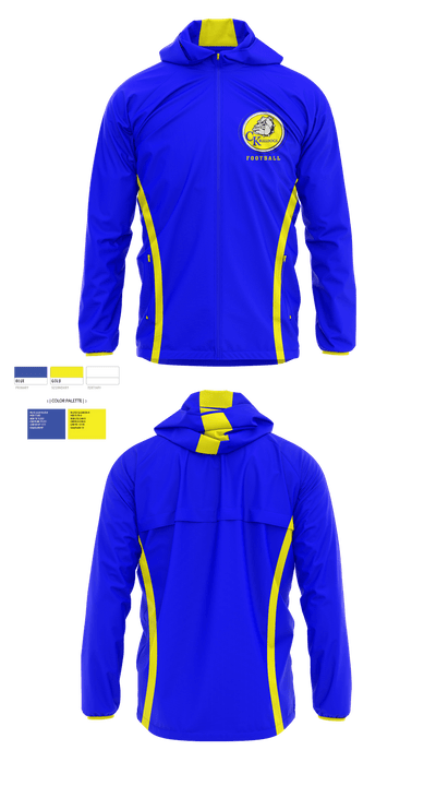 Claysburg-Kimmel Senior High School Football 56896996 Windbreaker - 1