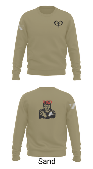 Crew Neck Sweatshirt, 3rd squad, Army, Teamtime, Team time, sublimation, custom sports apparel, team uniforms, spirit wear, spiritwear, sports uniforms, custom shirts, team store, custom team store, fundraiser sports, apparel fundraiser