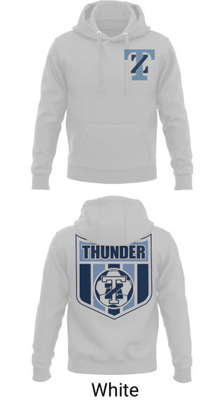 Hoodie, Thunder, Men's Soccer, Teamtime, Team time, sublimation, custom sports apparel, team uniforms, spirit wear, spiritwear, sports uniforms, custom shirts, team store, custom team store, fundraiser sports, apparel fundraiser