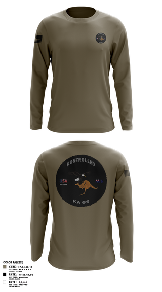 Long Sleeve Performance Shirt, Kontrolled Kaos, , Teamtime, Team time, sublimation, custom sports apparel, team uniforms, spirit wear, spiritwear, sports uniforms, custom shirts, team store, custom team store, fundraiser sports, apparel fundraiser