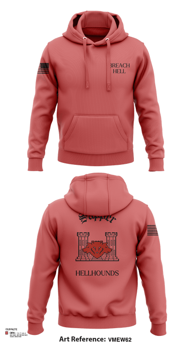 811th EN CO 58008246 Hoodie - 104