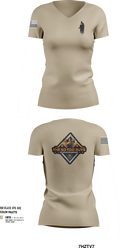 The Go Too Guy LLC 2092883 Women's Short Sleeve V-neck Shirt - 252