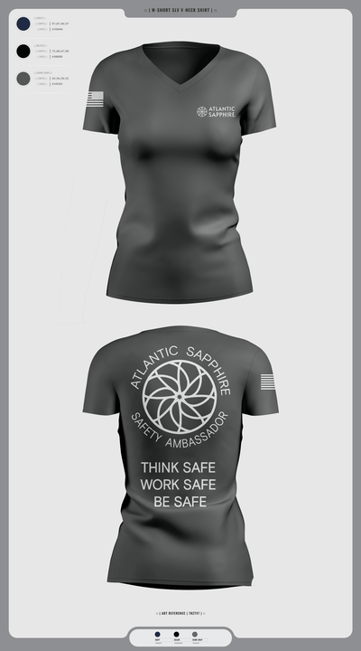LinVille Women's Short Sleeve V-neck Shirt - 12