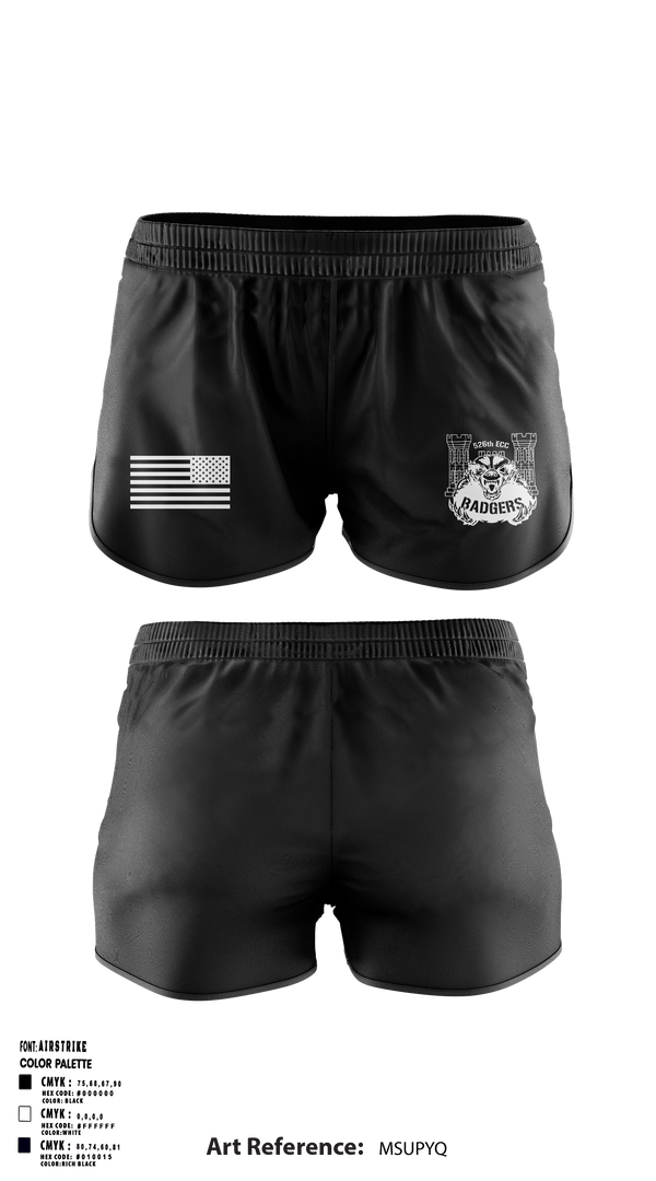 Ranger Panties, GOON SQUAD, Army, Teamtime, Team time, sublimation, custom sports apparel, team uniforms, spirit wear, spiritwear, sports uniforms, custom shirts, team store, custom team store, fundraiser sports, apparel fundraiser