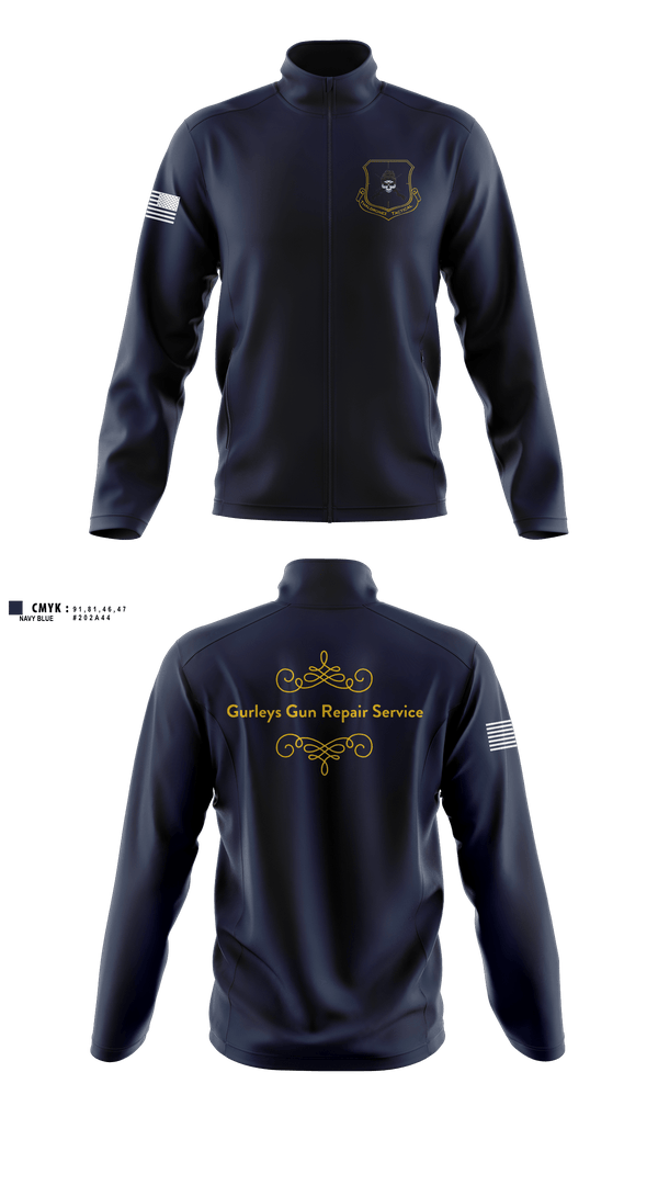 Fleece Jacket, Gurley's Gun Repair Service LLC, , Teamtime, Team time, sublimation, custom sports apparel, team uniforms, spirit wear, spiritwear, sports uniforms, custom shirts, team store, custom team store, fundraiser sports, apparel fundraiser