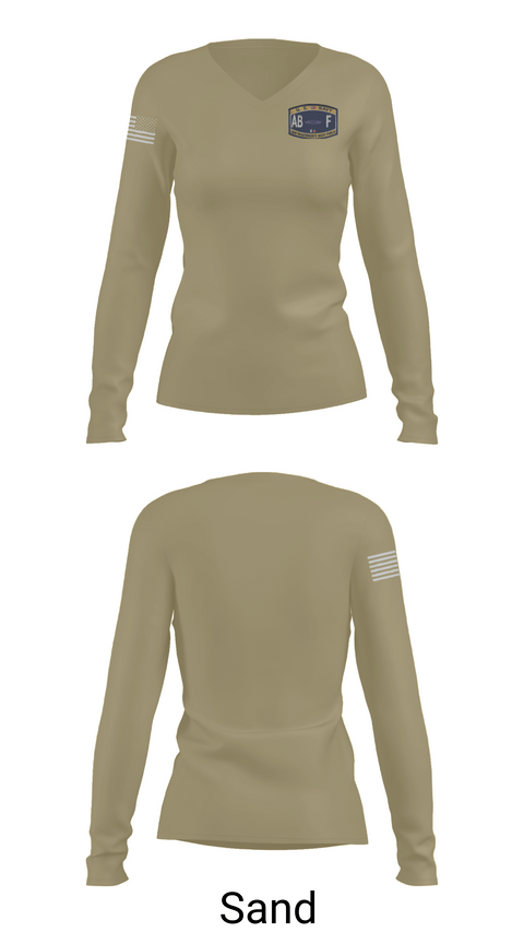 Womens Long Sleeve Vneck Shirt, V-4 Division, , Teamtime, Team time, sublimation, custom sports apparel, team uniforms, spirit wear, spiritwear, sports uniforms, custom shirts, team store, custom team store, fundraiser sports, apparel fundraiser