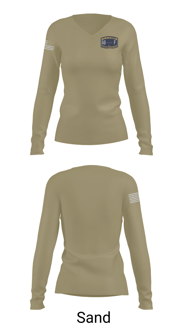 Womens Long Sleeve Vneck Shirt, V-4 Division, , Teamtime, Team time, sublimation, custom sports apparel, team uniforms, spirit wear, spiritwear, sports uniforms, custom shirts, team store, custom team store, fundraiser sports, apparel fundraiser