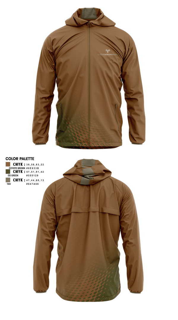 Windbreaker, ELITE BATALLION, Cross Country, Teamtime, Team time, sublimation, custom sports apparel, team uniforms, spirit wear, spiritwear, sports uniforms, custom shirts, team store, custom team store, fundraiser sports, apparel fundraiser