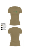 Moils Lawn and landscape 2540388 Women's Short Sleeve V-neck Shirt - 18