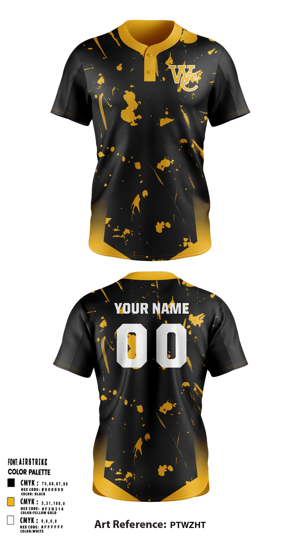 Two Button Softball Jersey, West Covina Softball Corp, Softball, Teamtime, Team time, sublimation, custom sports apparel, team uniforms, spirit wear, spiritwear, sports uniforms, custom shirts, team store, custom team store, fundraiser sports, apparel fundraiser
