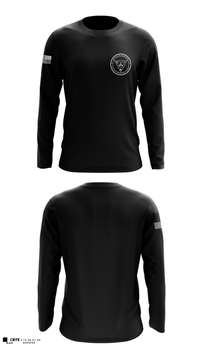 Boston Fire Hazmat 88307462 Long Sleeve Performance Shirt - 1