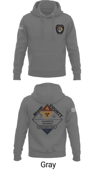 Hoodie, Miami County Hazmat, , Teamtime, Team time, sublimation, custom sports apparel, team uniforms, spirit wear, spiritwear, sports uniforms, custom shirts, team store, custom team store, fundraiser sports, apparel fundraiser