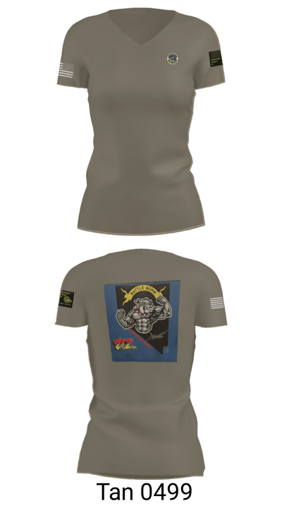 152 Port Dawgs 71317587 Women's Short Sleeve V-neck Shirt - 68