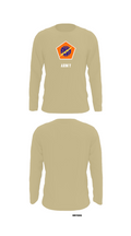 98th Expeditionary Signal Battalion 25845475 Long Sleeve Performance Shirt - 92
