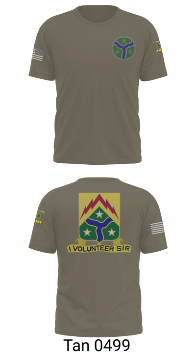 278th Armored Cavalry 65599627 Short Sleeve Performance Shirt - 76