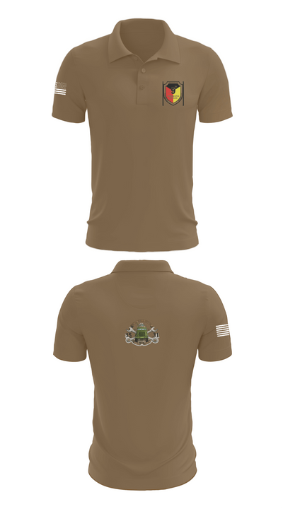 9th Comm Service company 88104614 Short Sleeve Performance Polo - 7