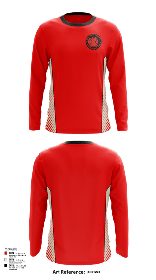 Long Sleeve Performance Shirt, BULLDOGS, , Teamtime, Team time, sublimation, custom sports apparel, team uniforms, spirit wear, spiritwear, sports uniforms, custom shirts, team store, custom team store, fundraiser sports, apparel fundraiser