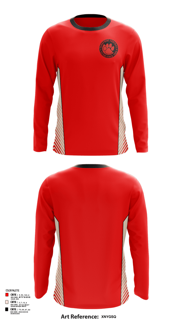 Long Sleeve Performance Shirt, BULLDOGS, , Teamtime, Team time, sublimation, custom sports apparel, team uniforms, spirit wear, spiritwear, sports uniforms, custom shirts, team store, custom team store, fundraiser sports, apparel fundraiser