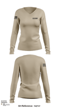 LILIAN 76592647 Women's Long Sleeve V-neck Shirt - 117