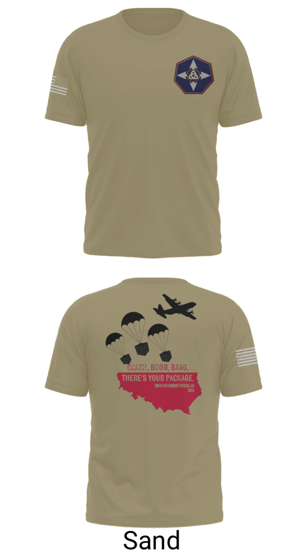 Old School Cotton Feel Shirt, 909th HR Company, Army, Teamtime, Team time, sublimation, custom sports apparel, team uniforms, spirit wear, spiritwear, sports uniforms, custom shirts, team store, custom team store, fundraiser sports, apparel fundraiser