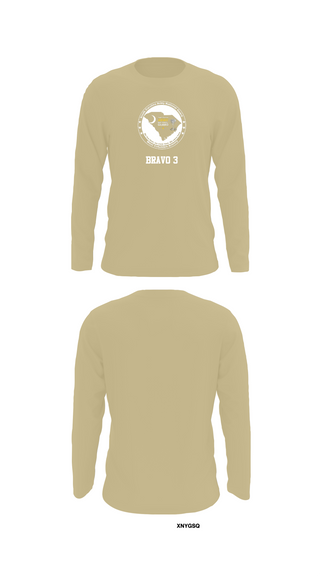 Long Sleeve Performance Shirt, Bravo 3, National Guard, Teamtime, Team time, sublimation, custom sports apparel, team uniforms, spirit wear, spiritwear, sports uniforms, custom shirts, team store, custom team store, fundraiser sports, apparel fundraiser