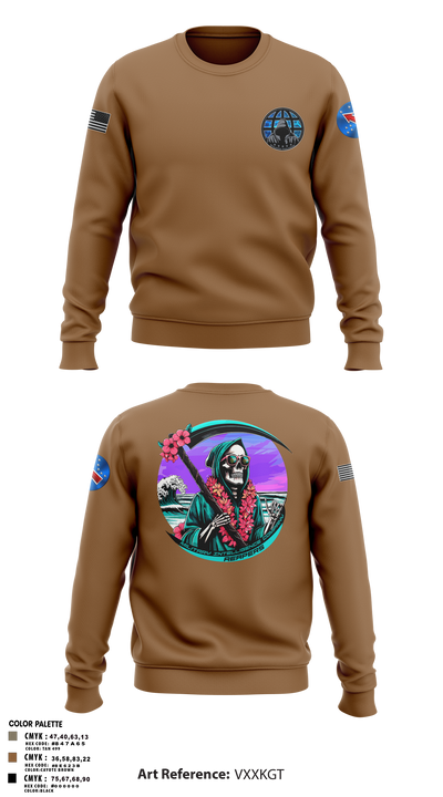 REAPERS, FT SHAFTER 63519061 Crew Neck Sweatshirt - 2