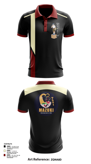 Short Sleeve Performance Polo, Thai Mazuki, , Teamtime, Team time, sublimation, custom sports apparel, team uniforms, spirit wear, spiritwear, sports uniforms, custom shirts, team store, custom team store, fundraiser sports, apparel fundraiser