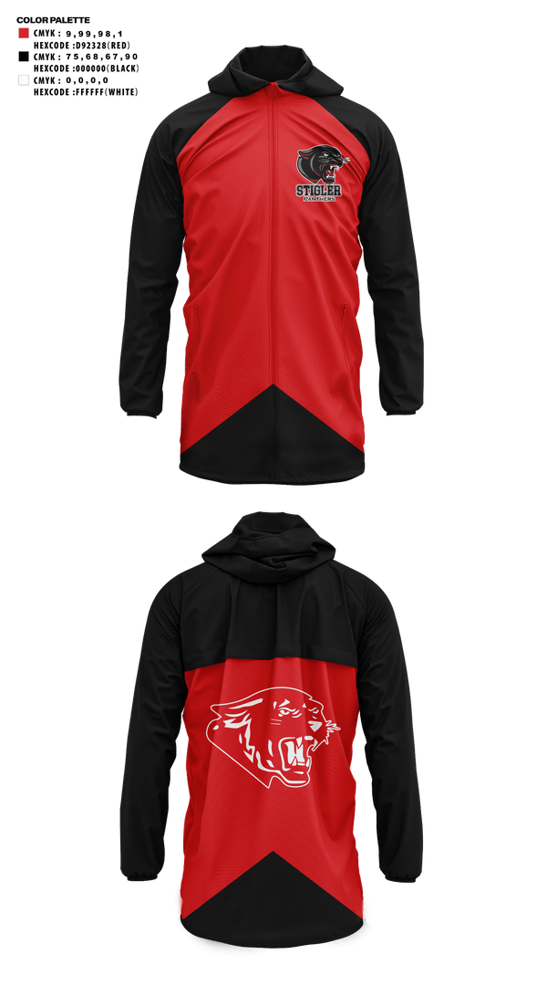 Windbreaker, Stigler Middle School Cheer, Cheer, Teamtime, Team time, sublimation, custom sports apparel, team uniforms, spirit wear, spiritwear, sports uniforms, custom shirts, team store, custom team store, fundraiser sports, apparel fundraiser