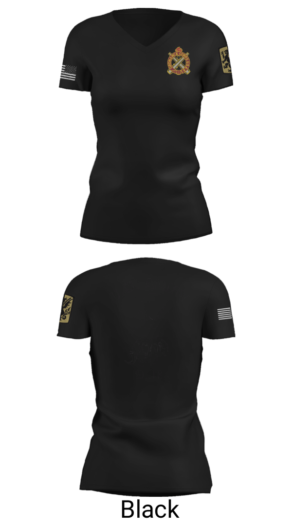 Womens Short Sleeve Vneck Shirt, 411TH, Army, Teamtime, Team time, sublimation, custom sports apparel, team uniforms, spirit wear, spiritwear, sports uniforms, custom shirts, team store, custom team store, fundraiser sports, apparel fundraiser