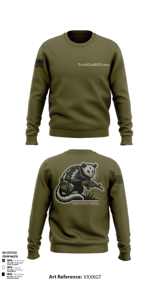 Crew Neck Sweatshirt, TactiCuhRGV.com, Police, Teamtime, Team time, sublimation, custom sports apparel, team uniforms, spirit wear, spiritwear, sports uniforms, custom shirts, team store, custom team store, fundraiser sports, apparel fundraiser