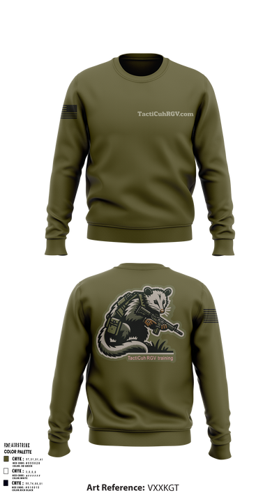 TactiCuhRGV.com 64452047 Crew Neck Sweatshirt - 124