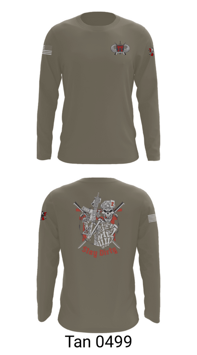 Dirty Deuce 1357112 Long Sleeve Performance Shirt - 66