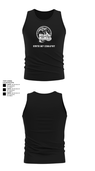 Tank Top, 978th MP Comapny, , Teamtime, Team time, sublimation, custom sports apparel, team uniforms, spirit wear, spiritwear, sports uniforms, custom shirts, team store, custom team store, fundraiser sports, apparel fundraiser
