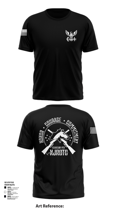 Kennesaw Mountain NJROTC 60987688 Short Sleeve Performance Shirt - 126