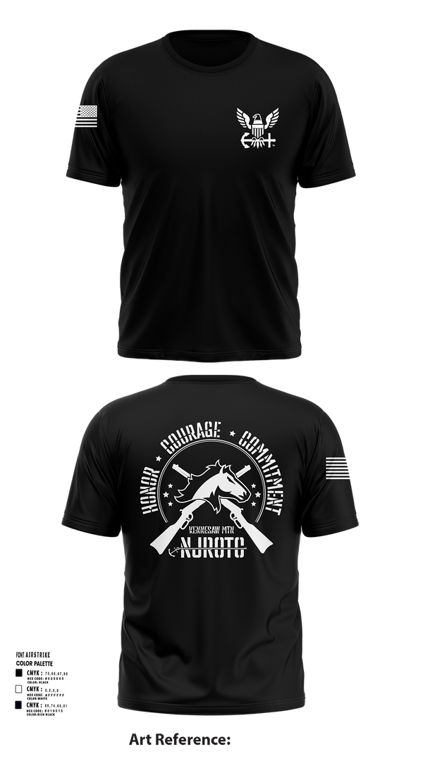 Short Sleeve Performance Shirt, Kennesaw Mountain NJROTC, Navy, Teamtime, Team time, sublimation, custom sports apparel, team uniforms, spirit wear, spiritwear, sports uniforms, custom shirts, team store, custom team store, fundraiser sports, apparel fundraiser