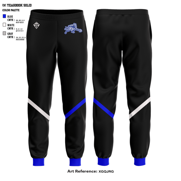 Joggers, Thunder Vista MSTeam Fishman, Spirit Store, Teamtime, Team time, sublimation, custom sports apparel, team uniforms, spirit wear, spiritwear, sports uniforms, custom shirts, team store, custom team store, fundraiser sports, apparel fundraiser