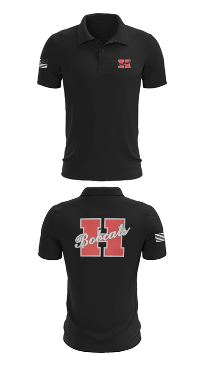 Hope High School Basketball 44898652 Short Sleeve Performance Polo - 28