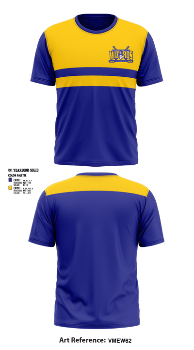 Washingtonville Ice Hockey Club 31203968 Short Sleeve Performance Shirt - 1