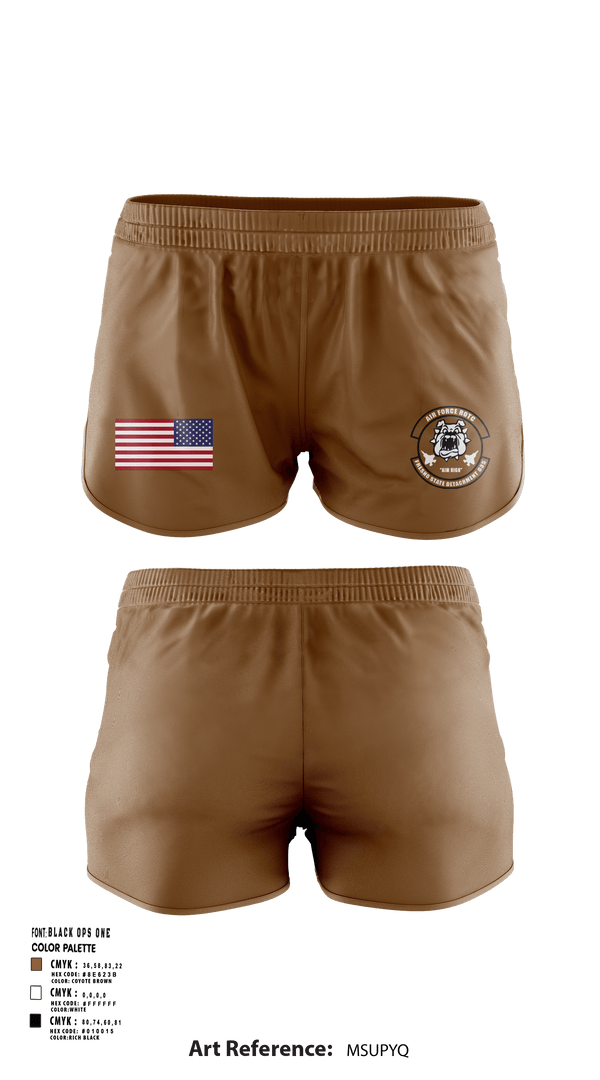 Ranger Panties, Detachment 035, Air Force, Teamtime, Team time, sublimation, custom sports apparel, team uniforms, spirit wear, spiritwear, sports uniforms, custom shirts, team store, custom team store, fundraiser sports, apparel fundraiser